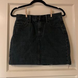 Levi’s Black Jean Skirt